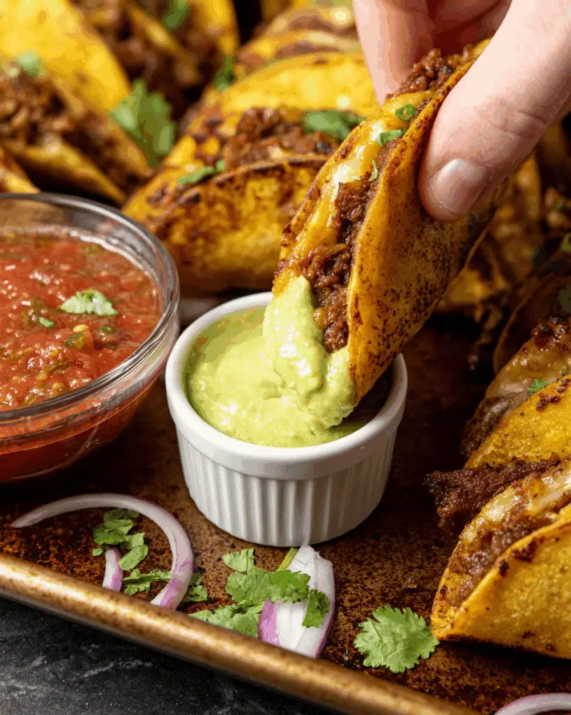 Crispy Ground Beef Tacos