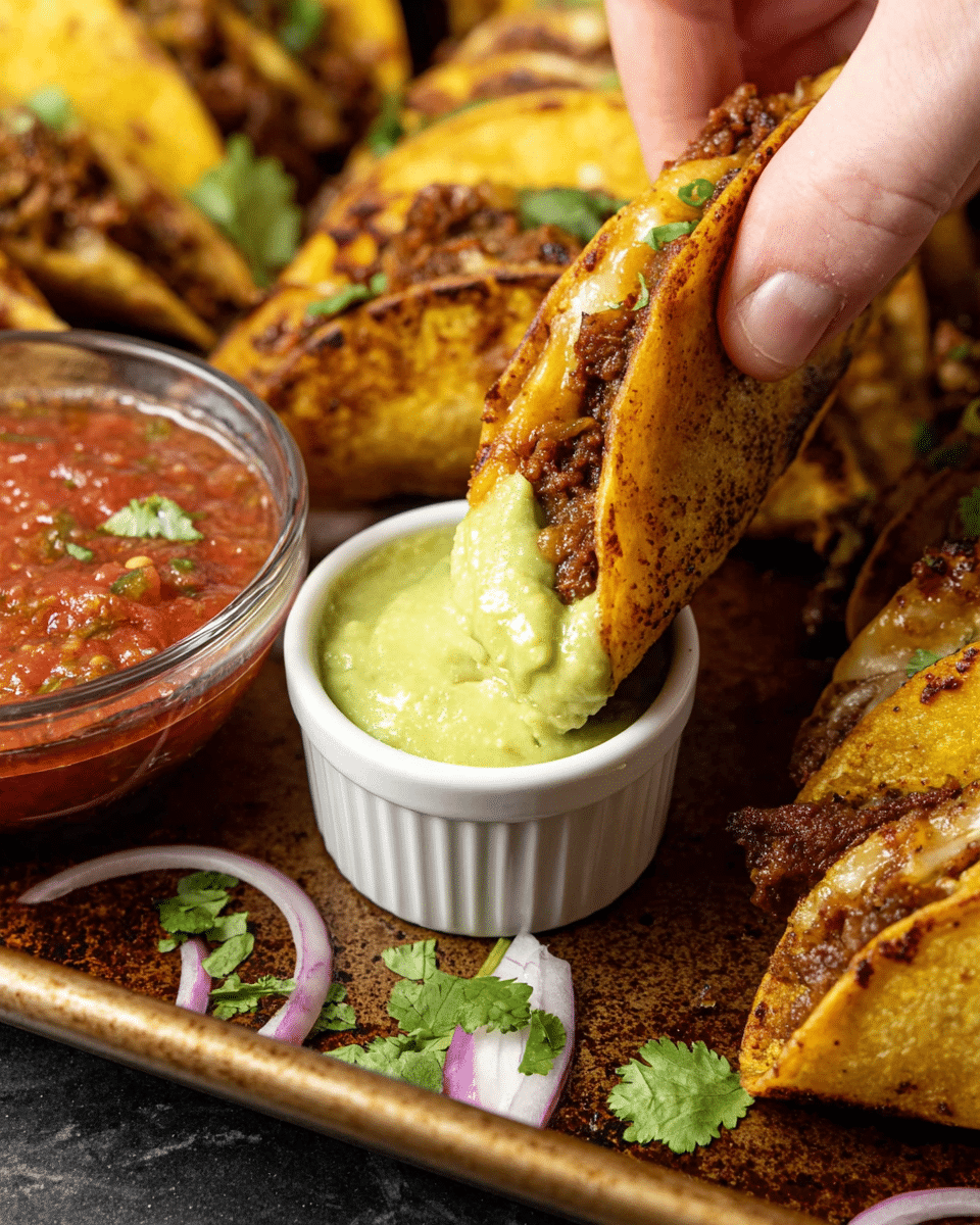 Crispy Ground Beef Tacos