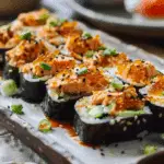 Spicy Salmon Sushi Bake