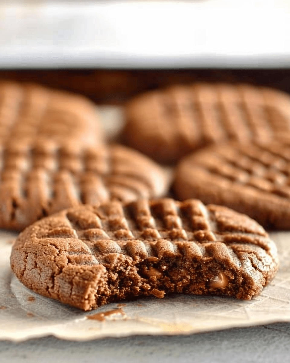 Chocolate Peanut Butter Cookies