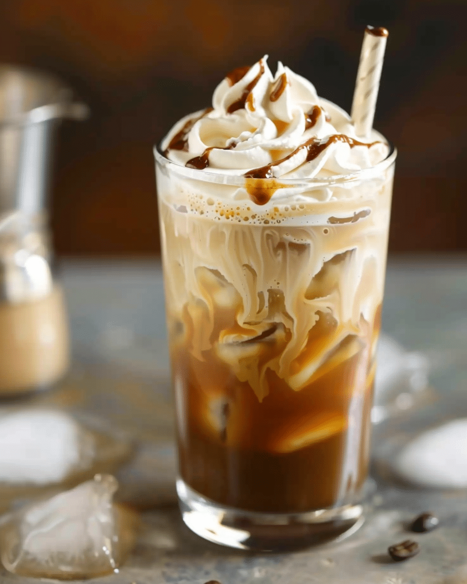 Iced Coffee with Kahlúa and Baileys