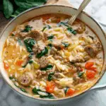 Italian Sausage Orzo Soup
