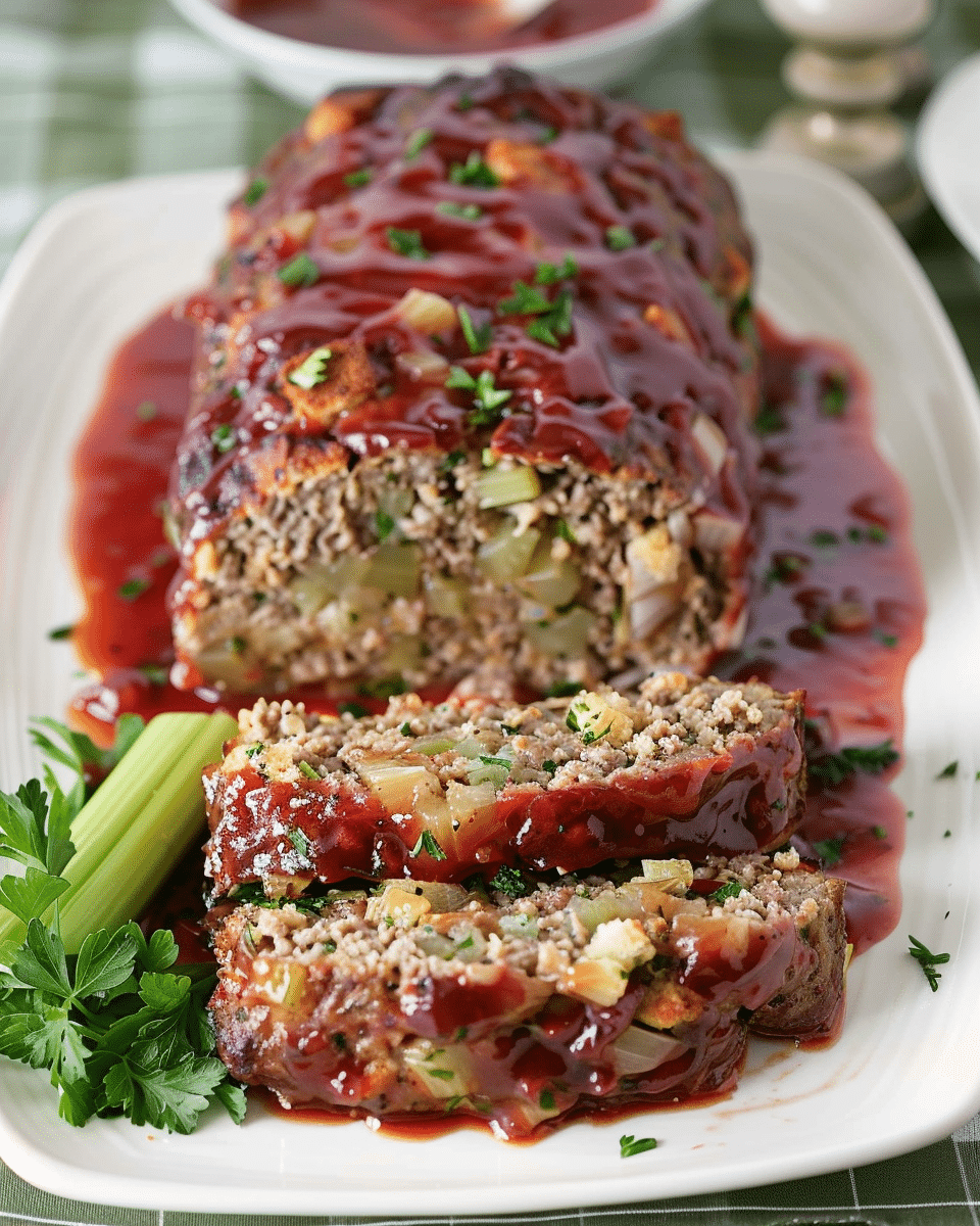 Turkey Stuffing Meatloaf
