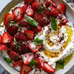 Whipped Feta with Roasted Strawberries