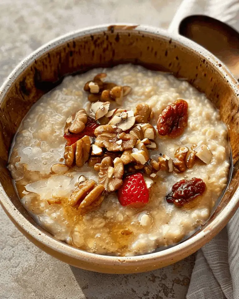 Custard Oatmeal