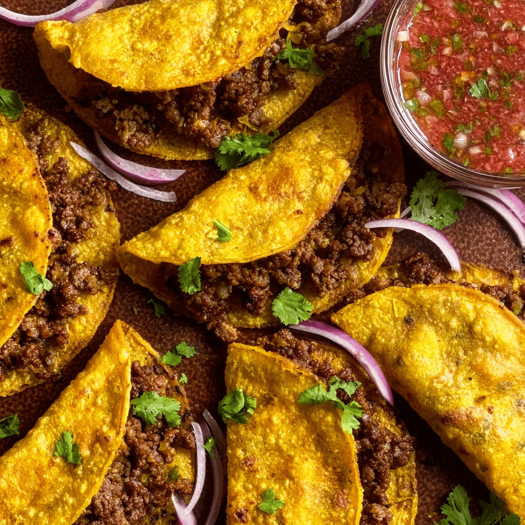 Crispy Ground Beef Tacos