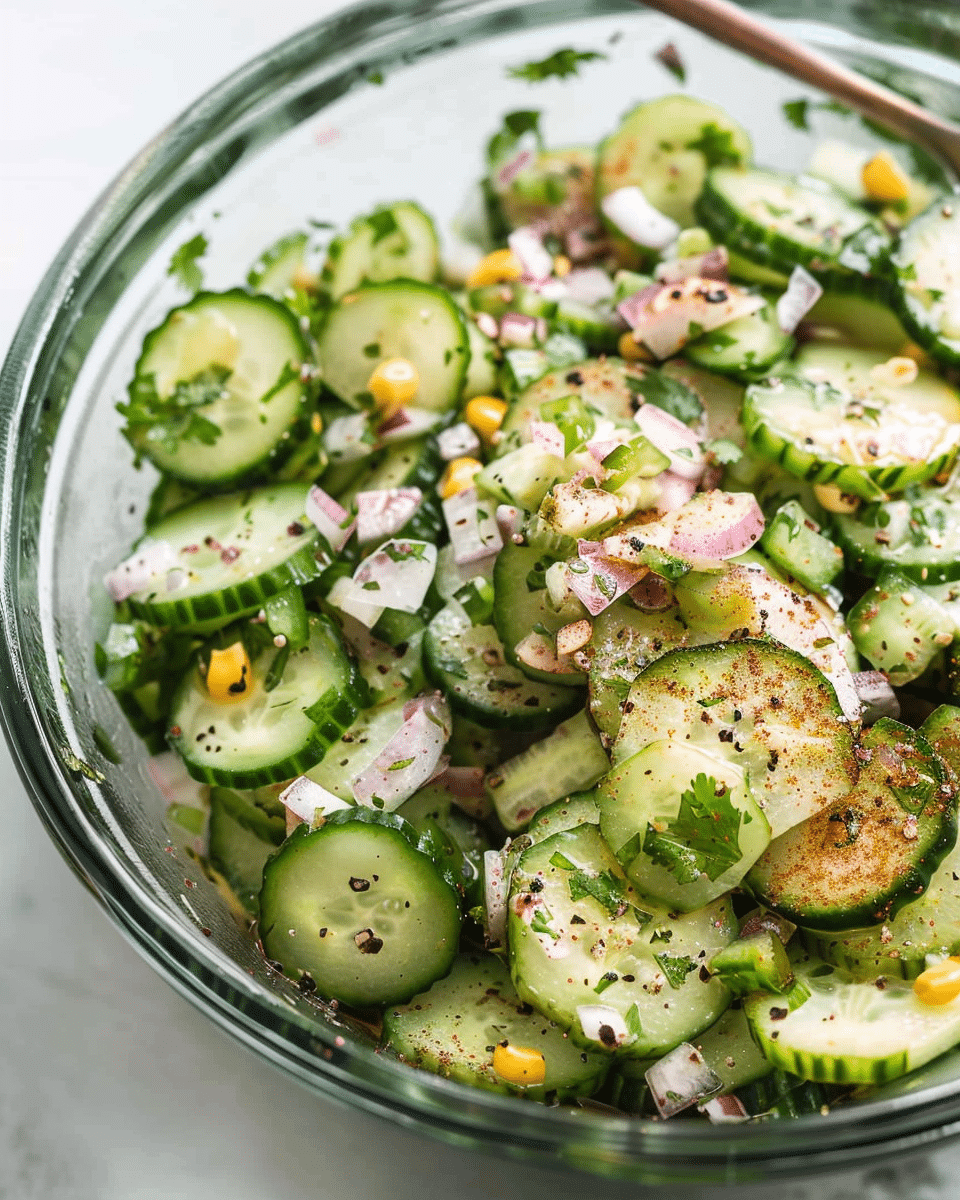 Mexican Cucumber Salad
