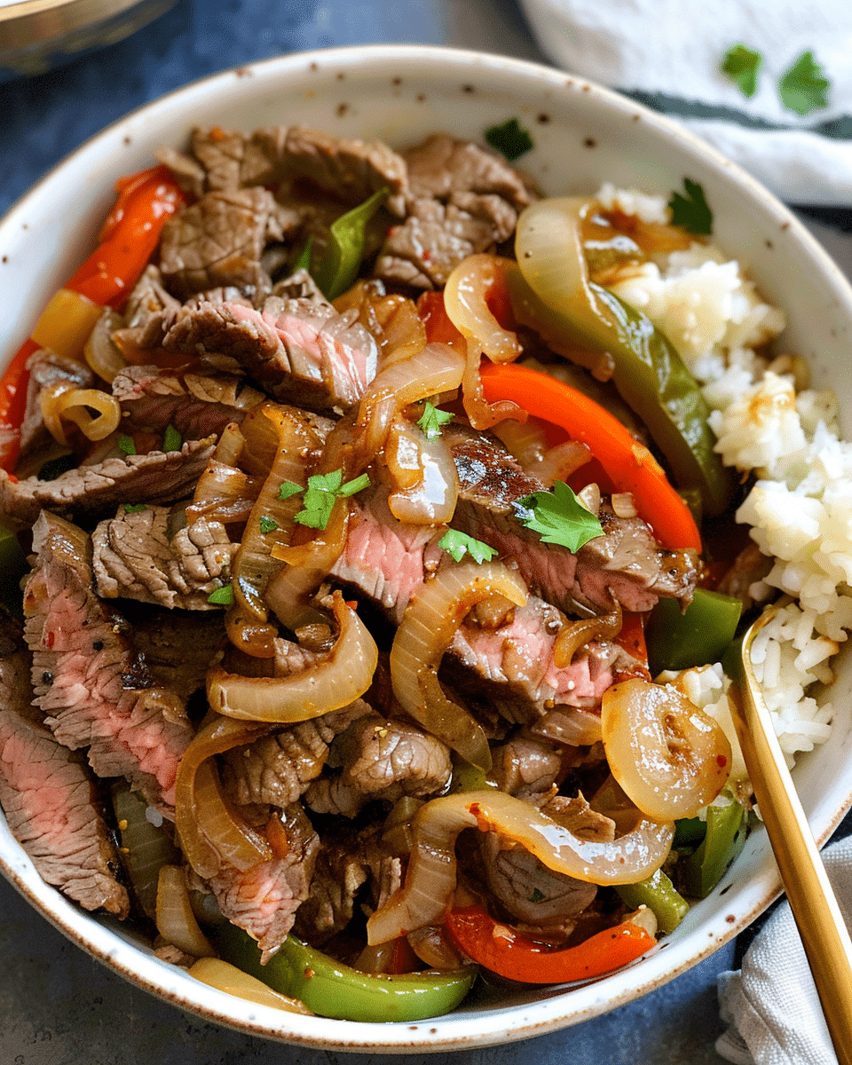 Philly Cheesesteak Bowls