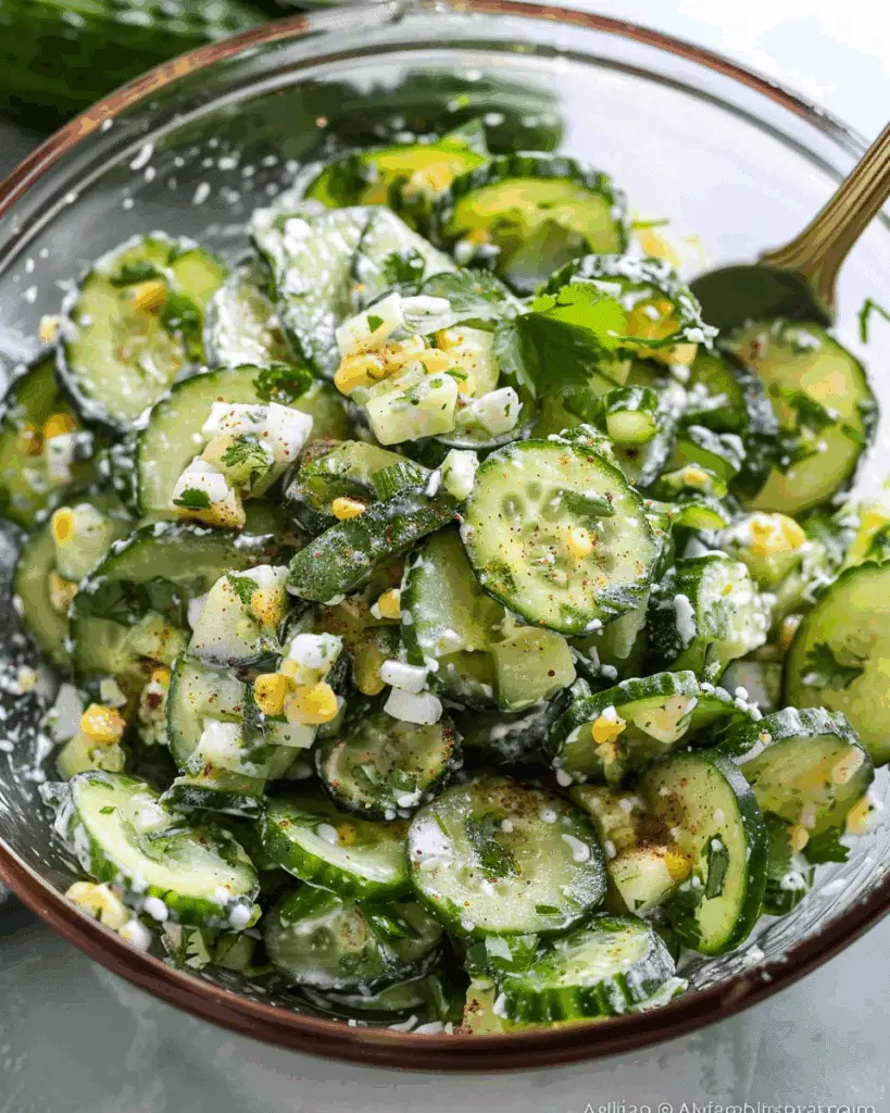 Mexican Cucumber Salad