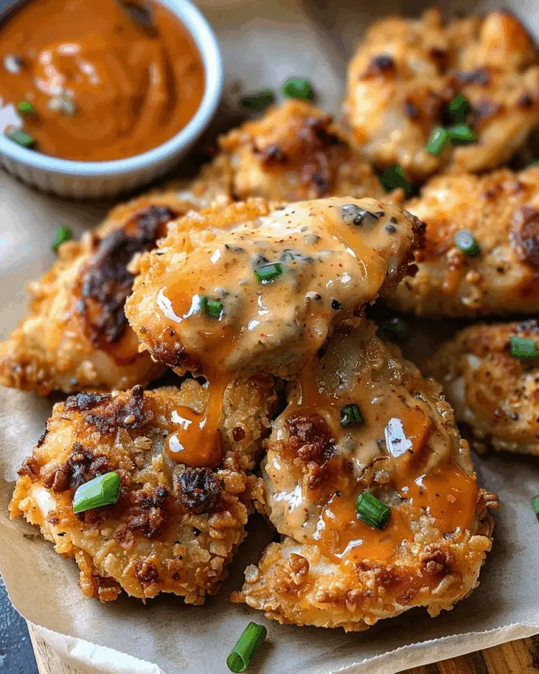 Baked Crunchy Honey Buffalo Chicken