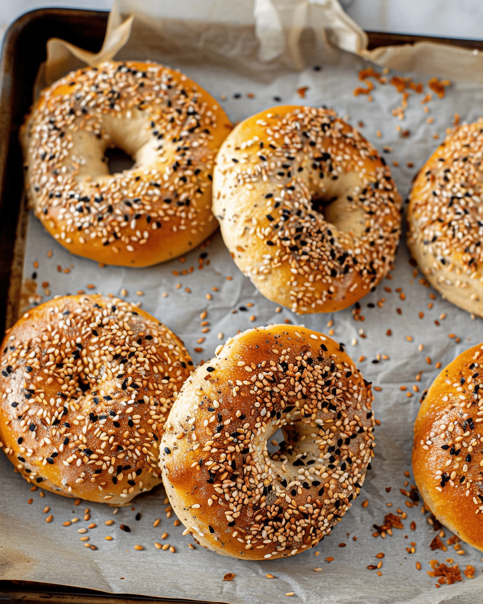 Cottage Cheese Bagels