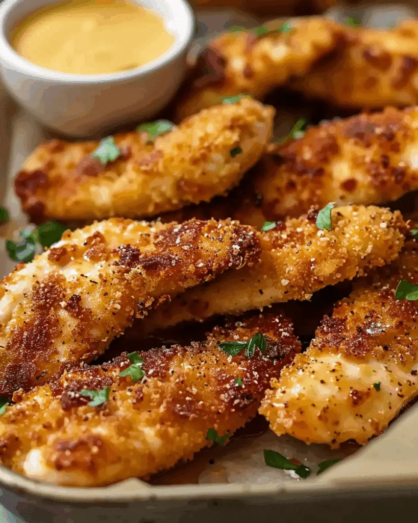 Crispy Mustard Chicken Tenders