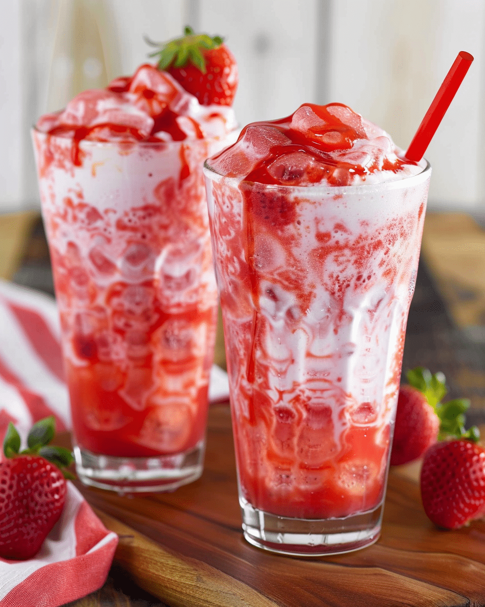 Dirty Strawberry Soda Recipe