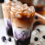 Iced Blueberry Latte