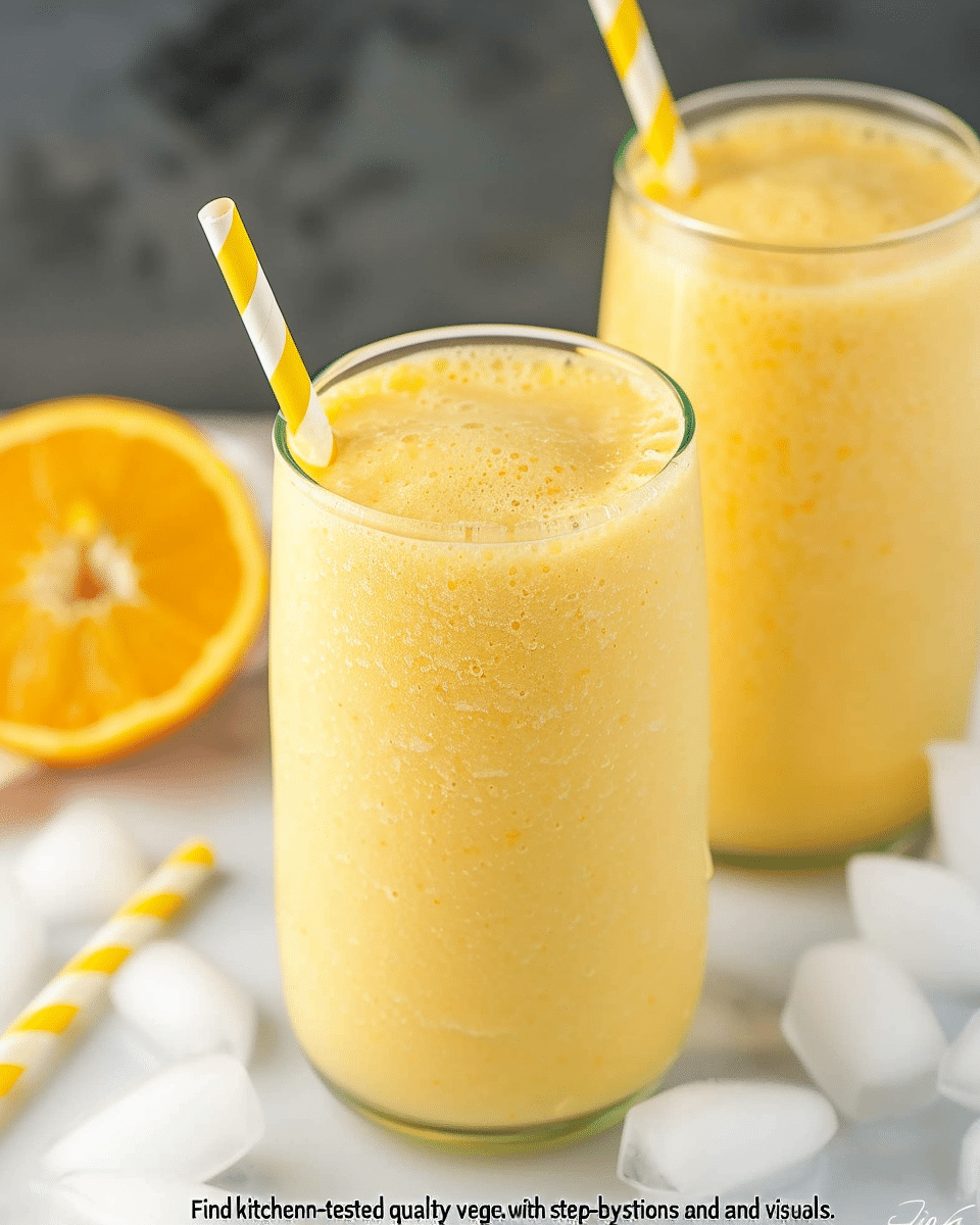 Orange Coconut Smoothie Recipe