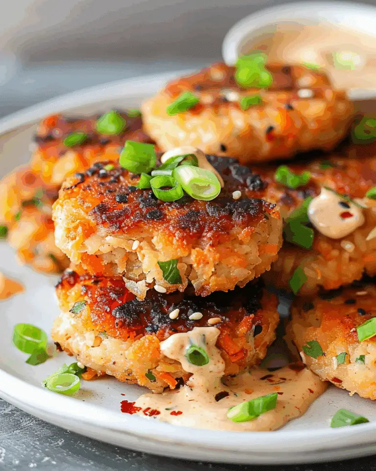Bold Asian-Style Tuna Cakes with Spicy Mayo