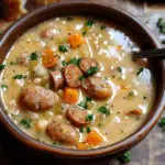 Creamy Bean Soup With Sausage