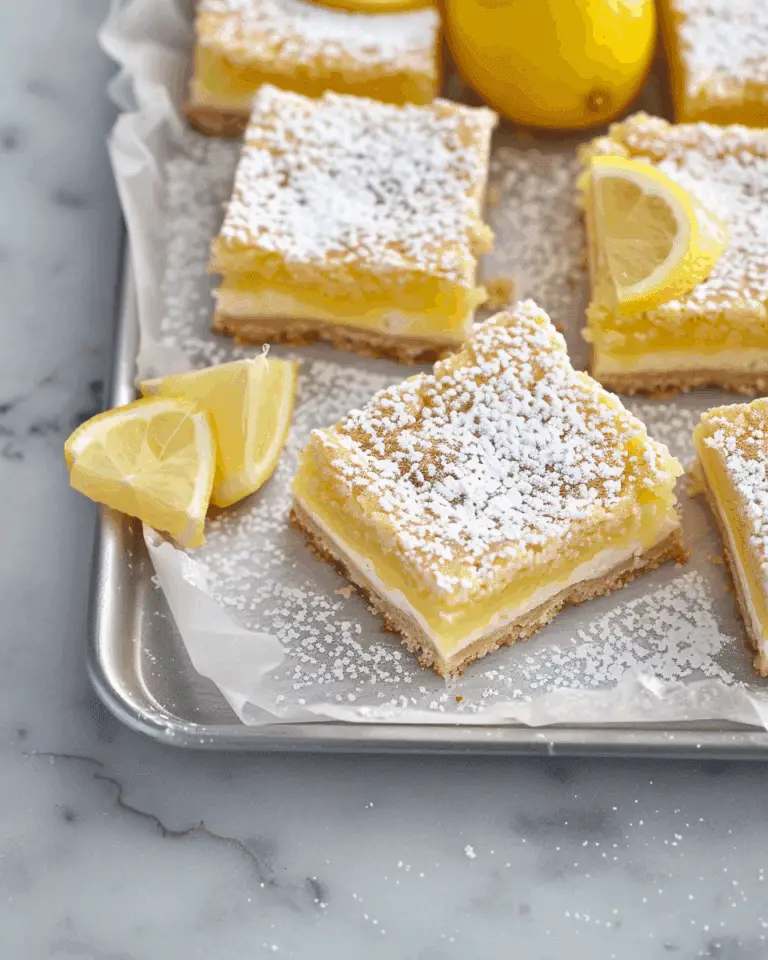 Cream Cheese Lemon Bars