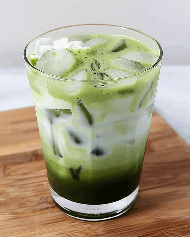 Iced Brown Sugar Matcha