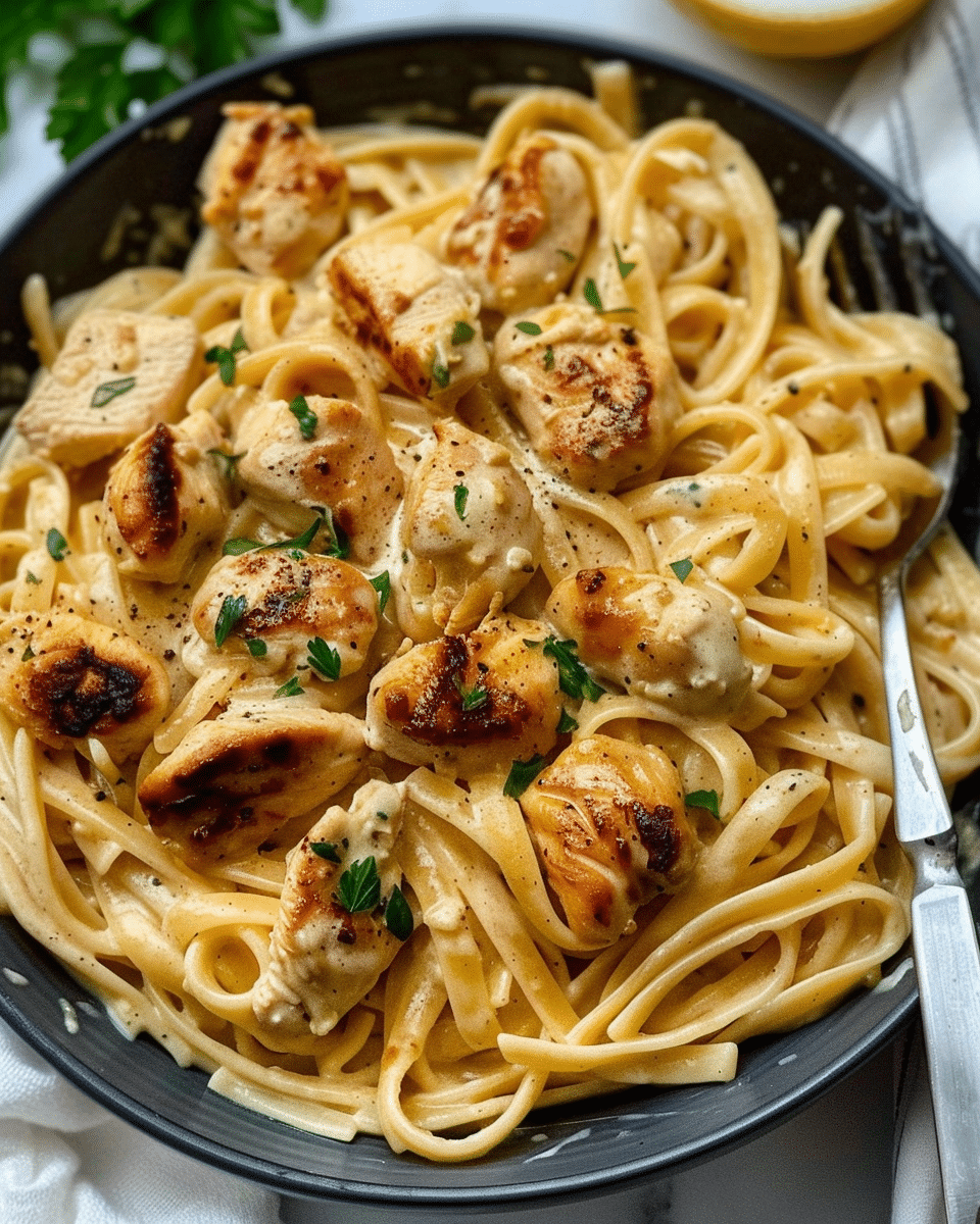 The Best Cowboy Butter Chicken Linguine
