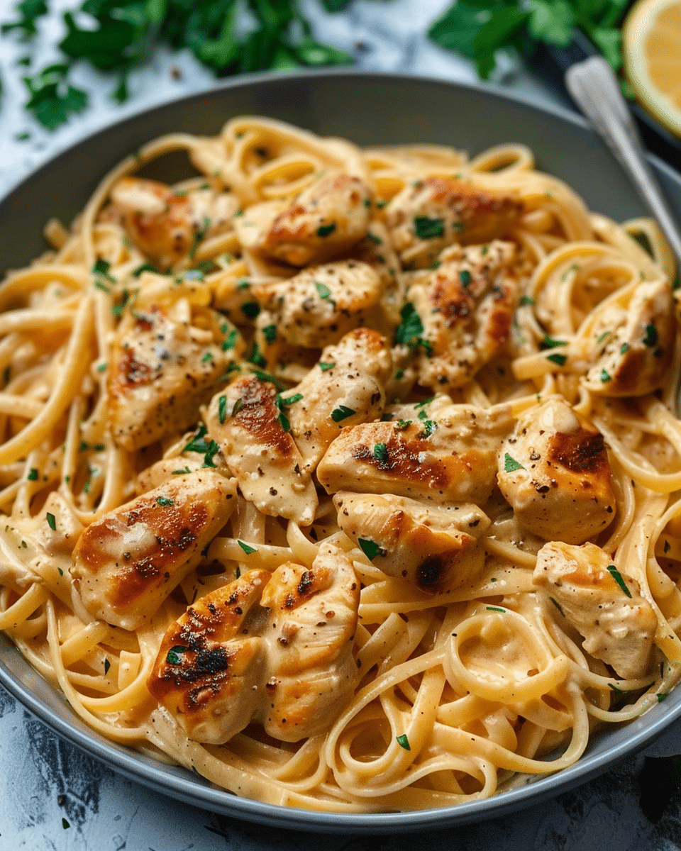 The Best Cowboy Butter Chicken Linguine