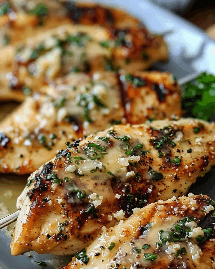 Irresistible Blackstone Garlic Parmesan Chicken