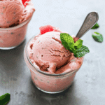 Watermelon Mint Ice Cream