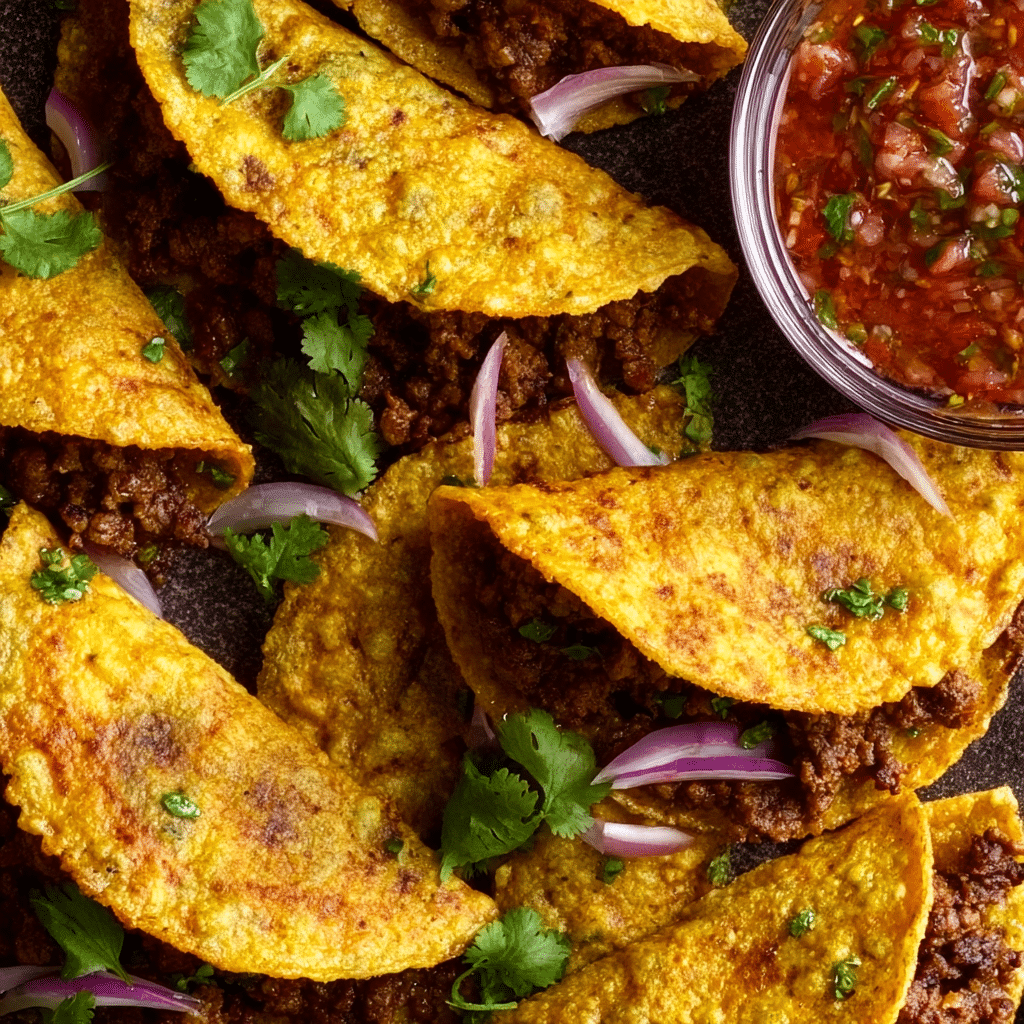 Crispy Ground Beef Tacos