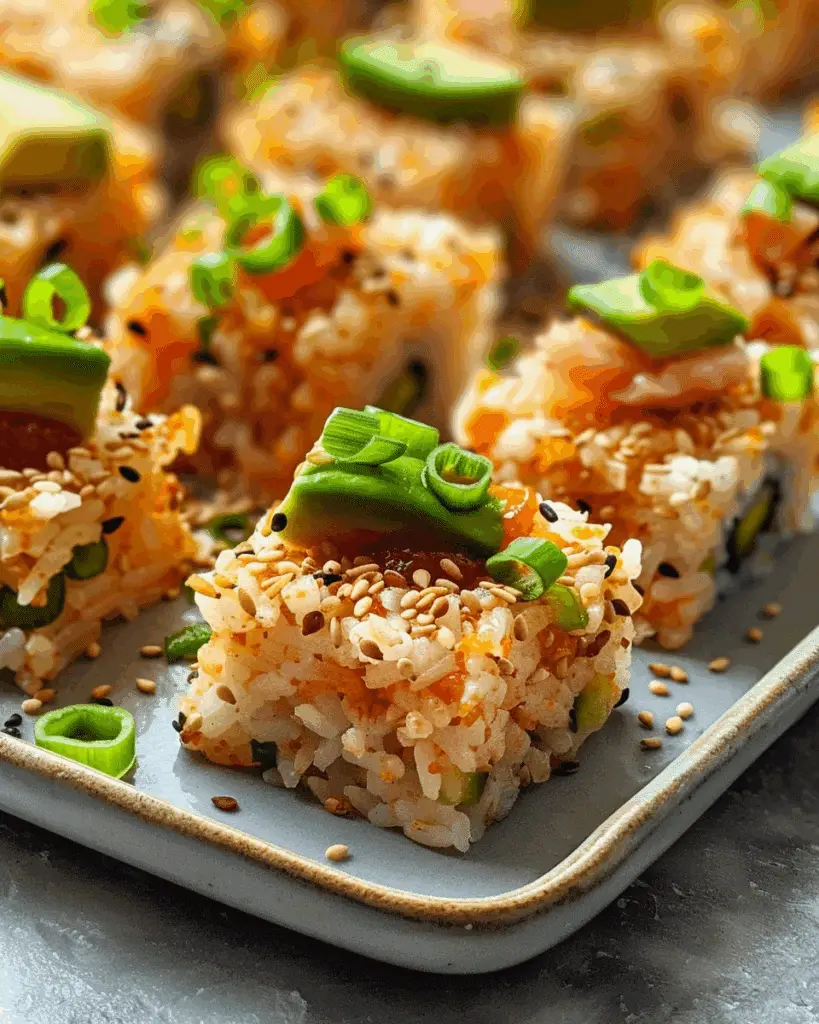 Spicy Tuna Crispy Rice