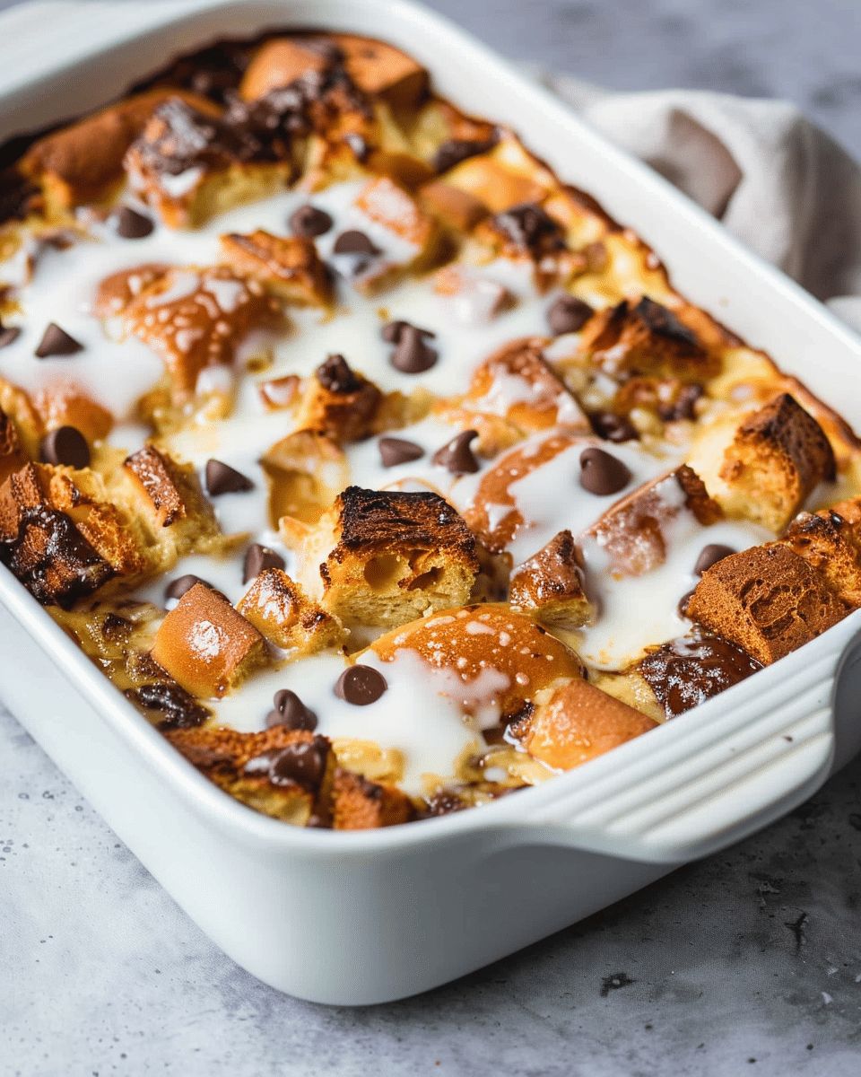 Tres Leches Bread Pudding