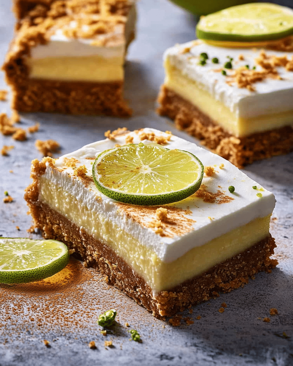 3-Layer Key Lime Pie Bars