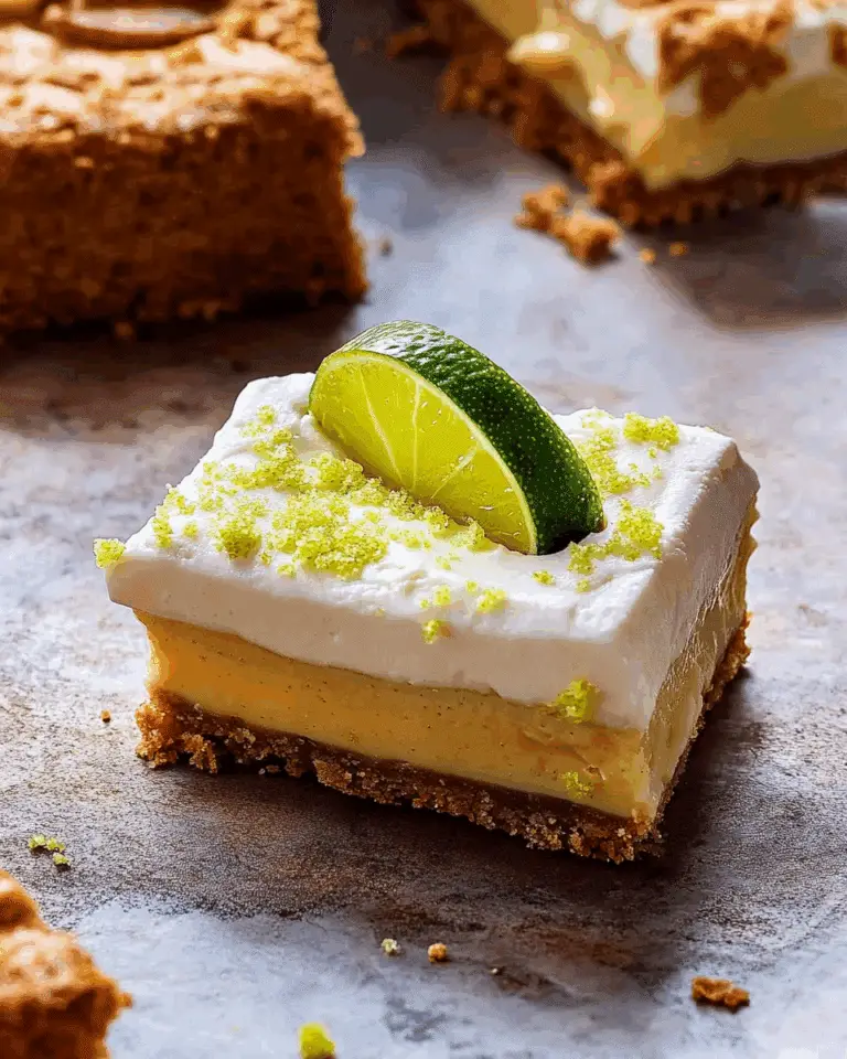 3-Layer Key Lime Pie Bars