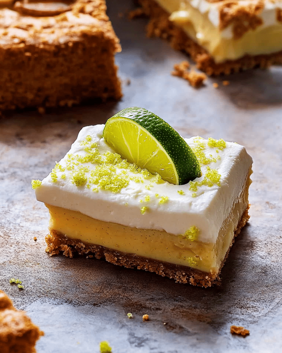 3-Layer Key Lime Pie Bars