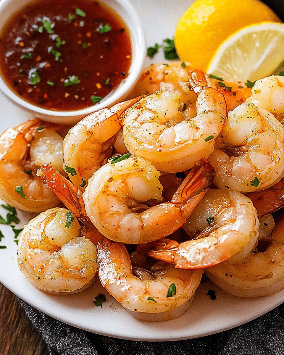 Air Fryer Garlic Shrimp