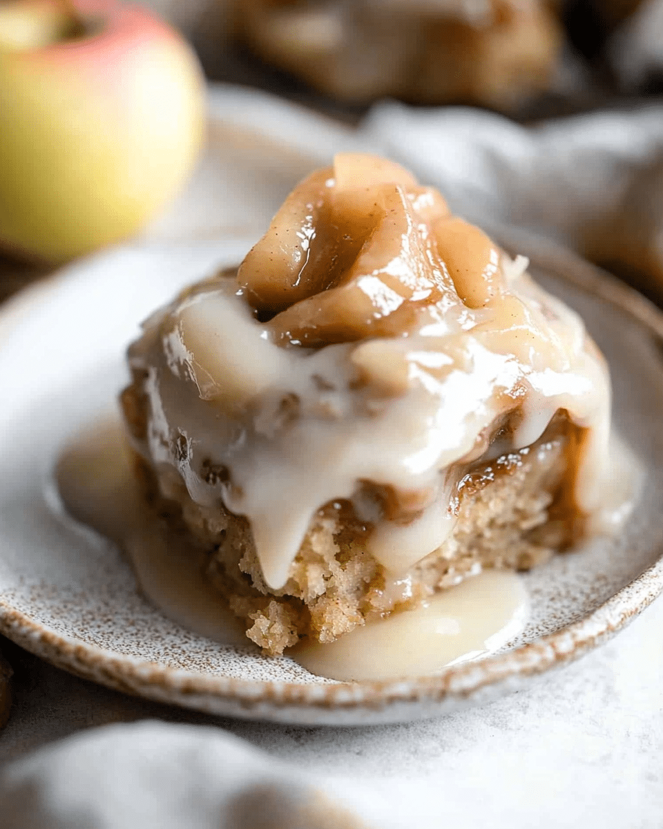 Apple Pie Cinnamon Roll Cobbler