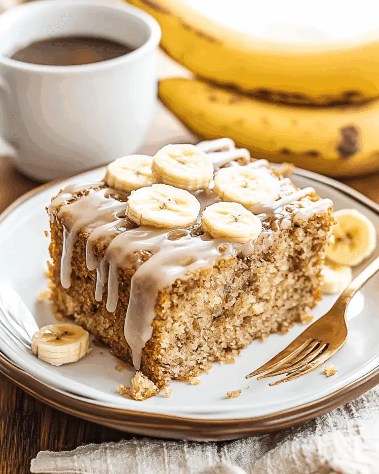 Banana Coffee Cake