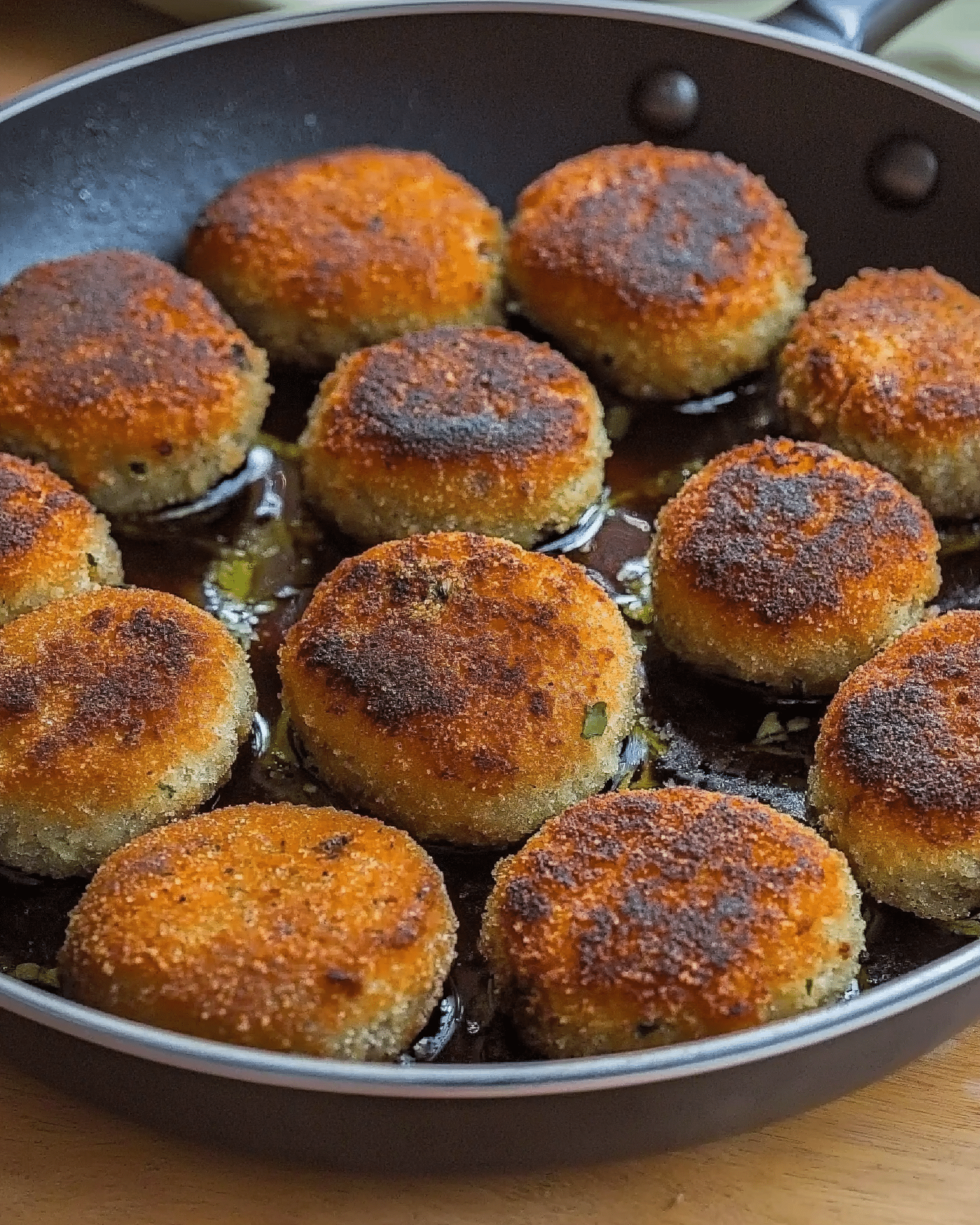 Buckwheat and Mushroom Croquettes