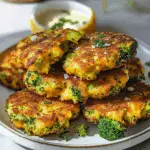 Cheesy Broccoli Fritters
