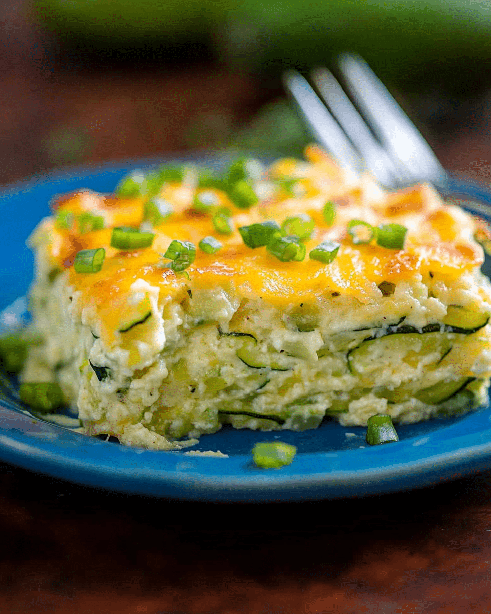 Cheesy Zucchini Casserole