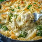 Chicken and Broccoli Alfredo Bake
