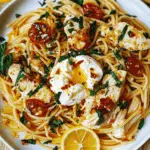 Chicken Burrata Spaghetti