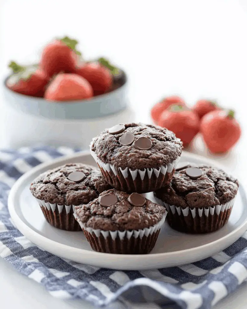 Chocolate Protein Muffins