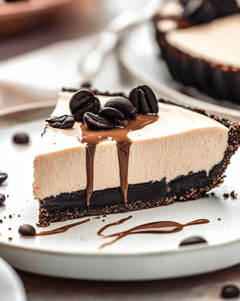 Keto Cold Brew Coffee Pie