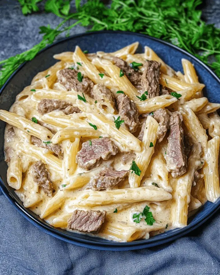 Creamy Steak Pasta