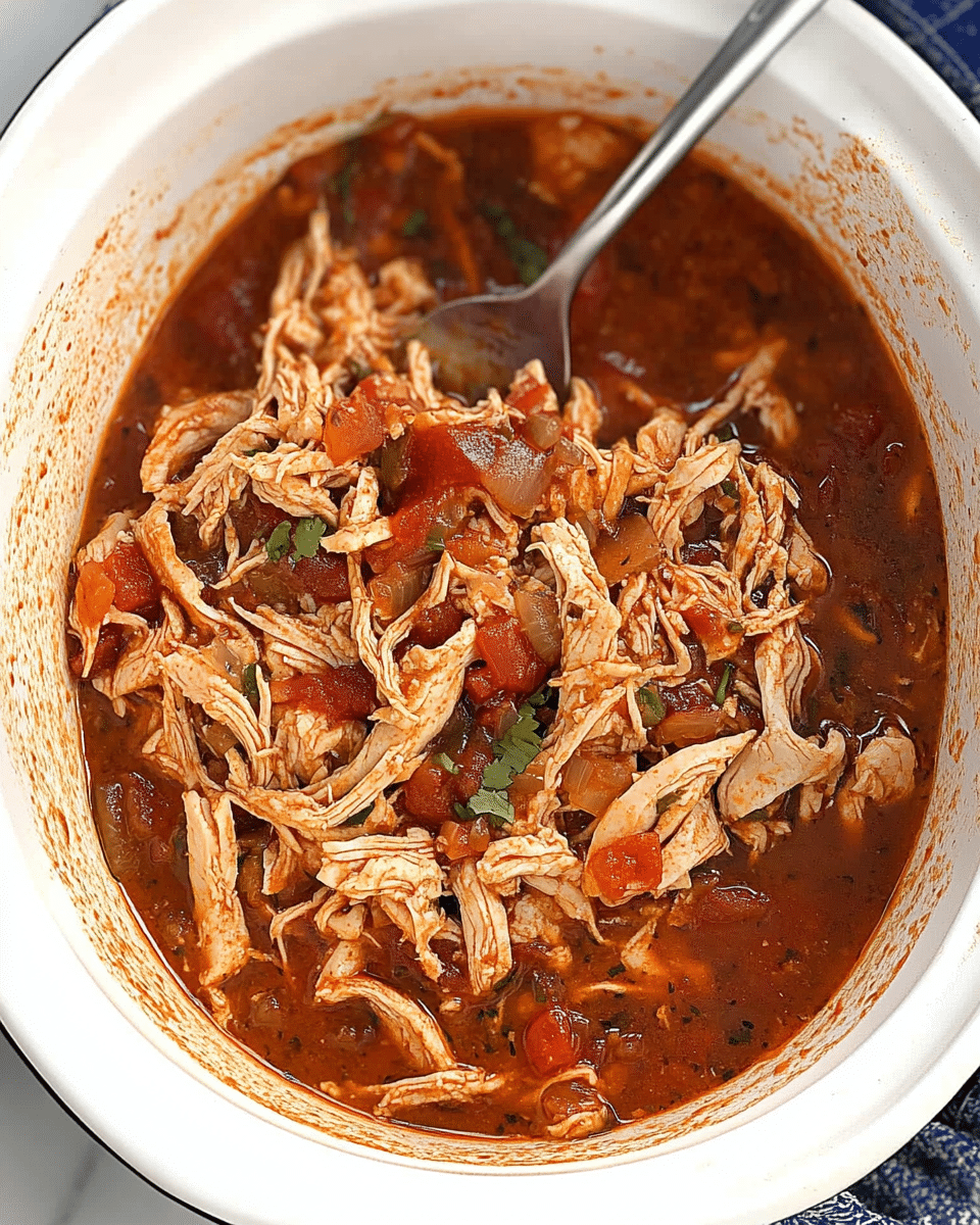 CrockPot Chicken Tacos