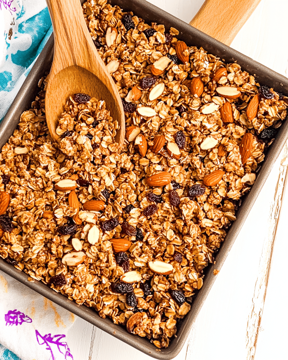 Homemade Granola with Honey