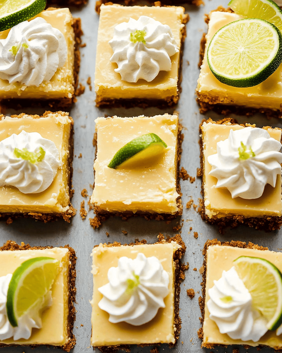3-Layer Key Lime Pie Bars
