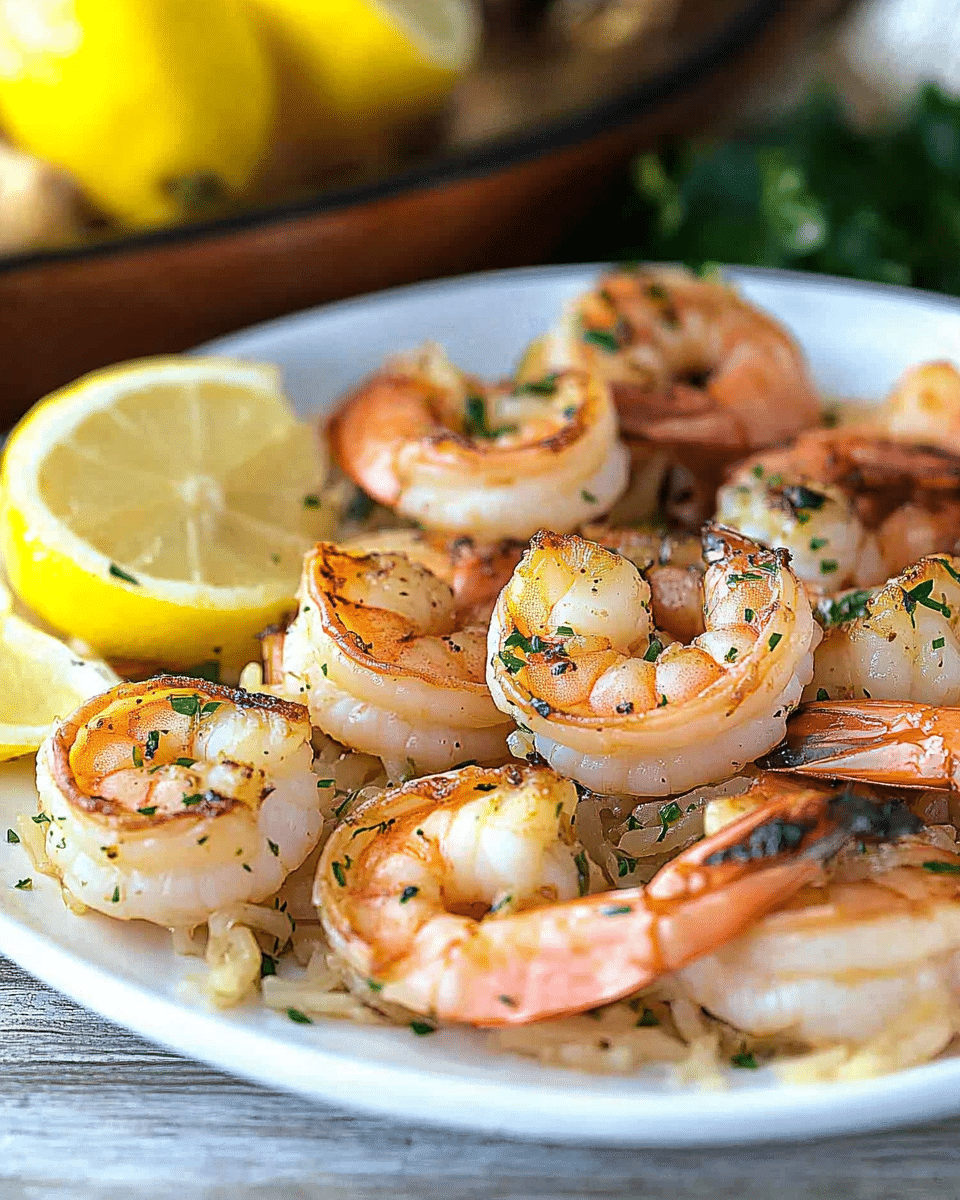 Lemon Garlic Shrimp