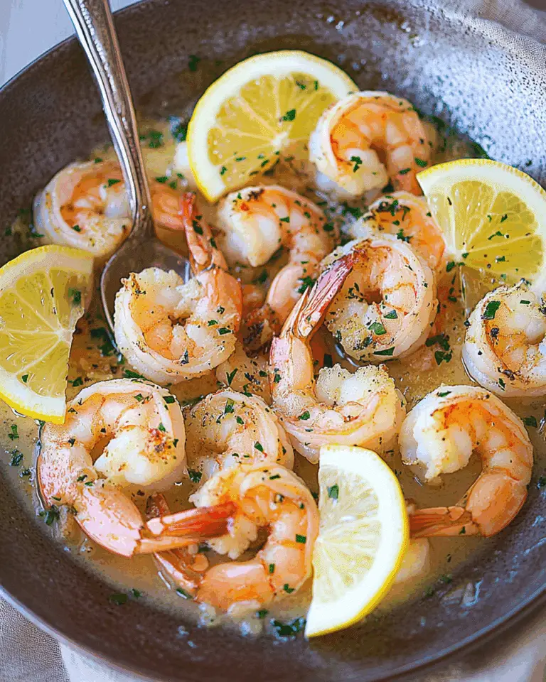 Lemon Garlic Shrimp
