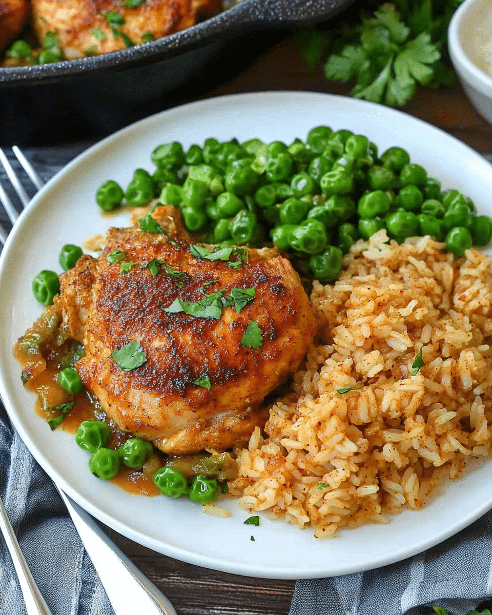 Paprika Chicken and Rice Bake